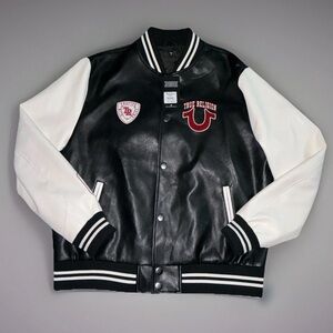True Religion Varsity Jacket Men’s Size